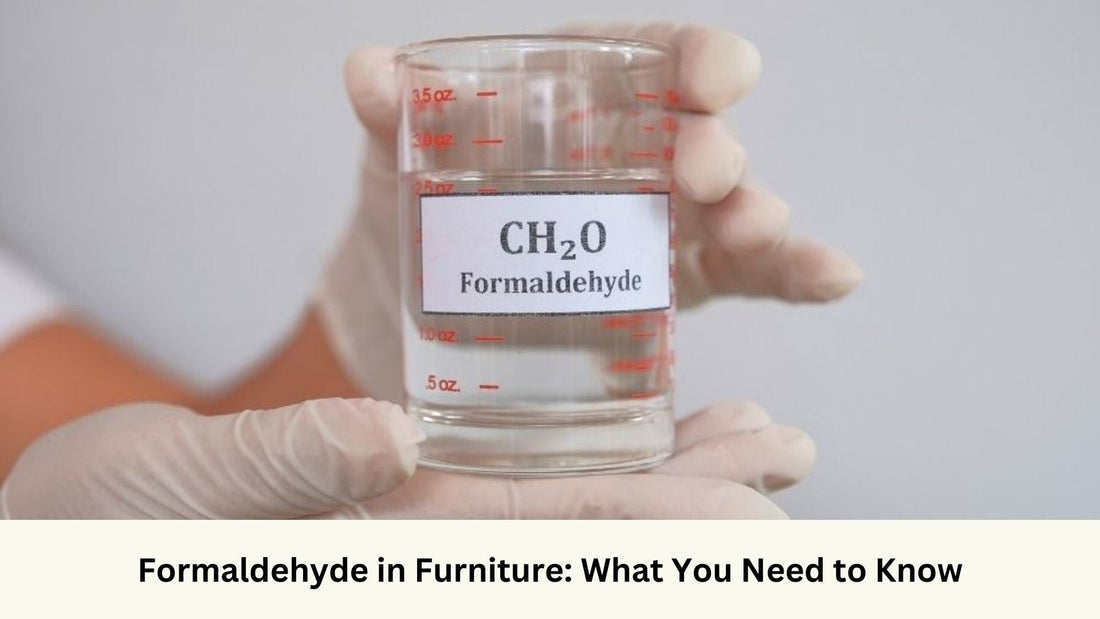 Formaldehye bottle showing its composition