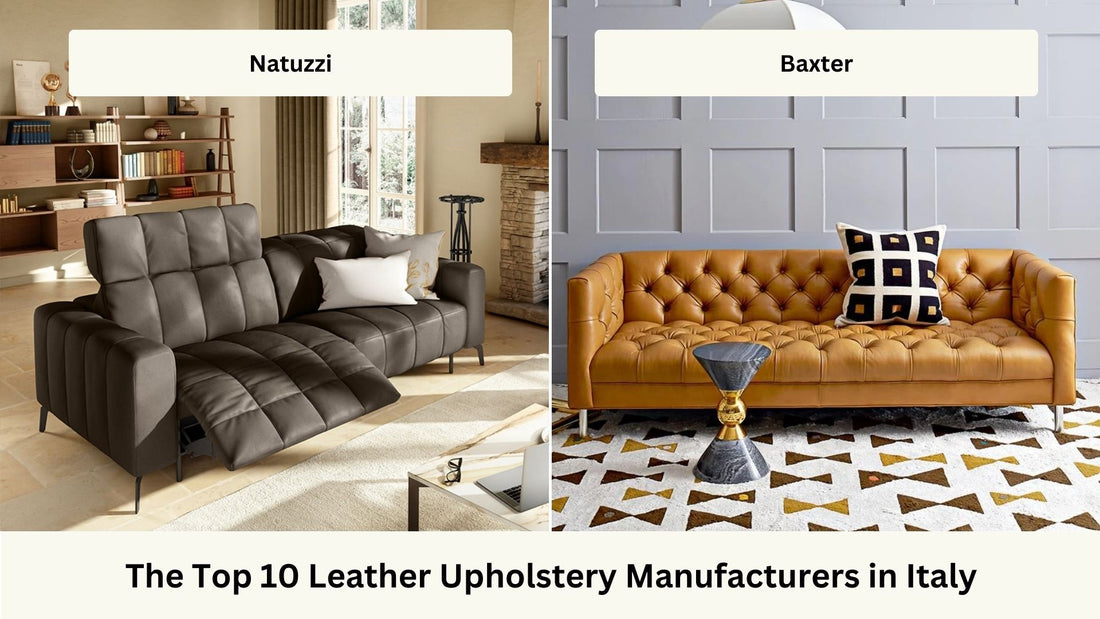 Baxter and Natuzzi sofa samples