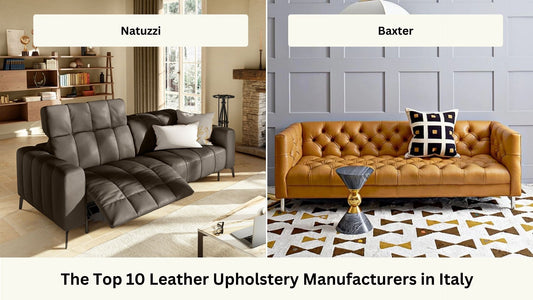 Baxter and Natuzzi sofa samples