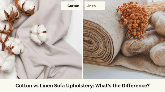 Cotton and linen fabric material