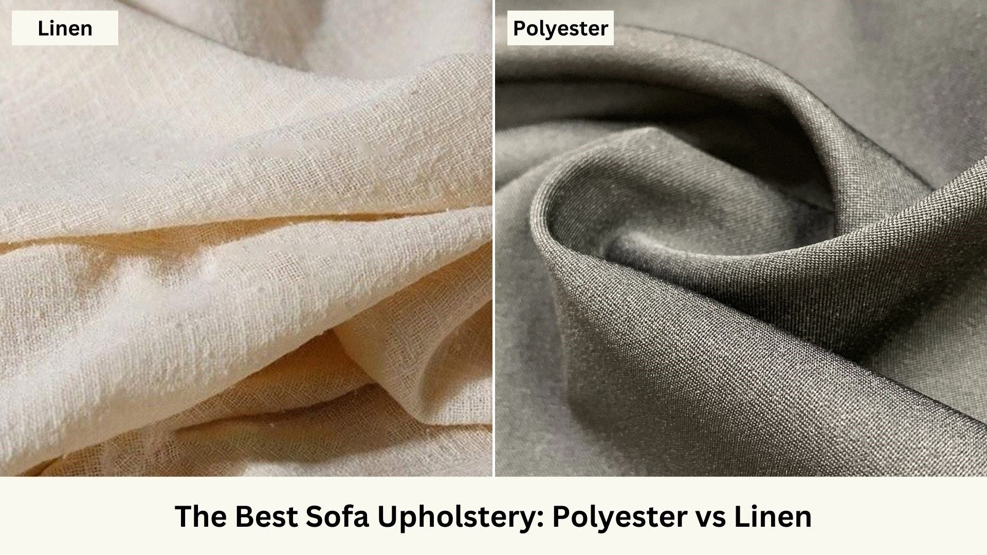 Linen Polyester Blend - Neutral