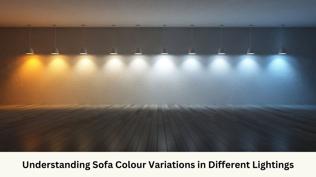 Colour variation due to lightings