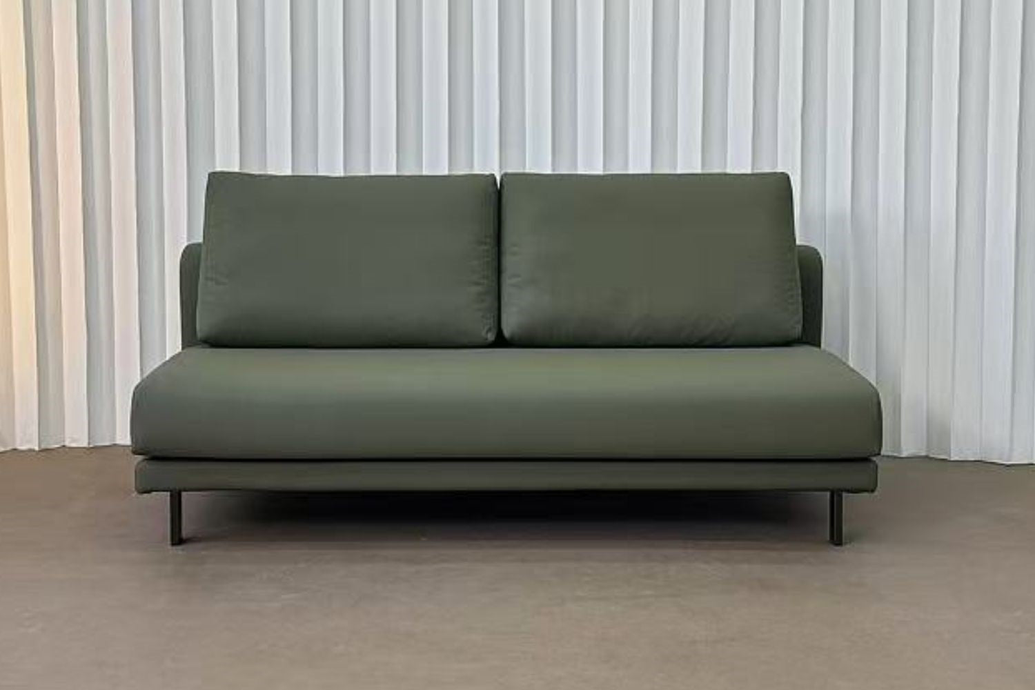 Cedar 180cm Green (Run 12) Armless Fabric Sofa Tze Guek | Dec 24