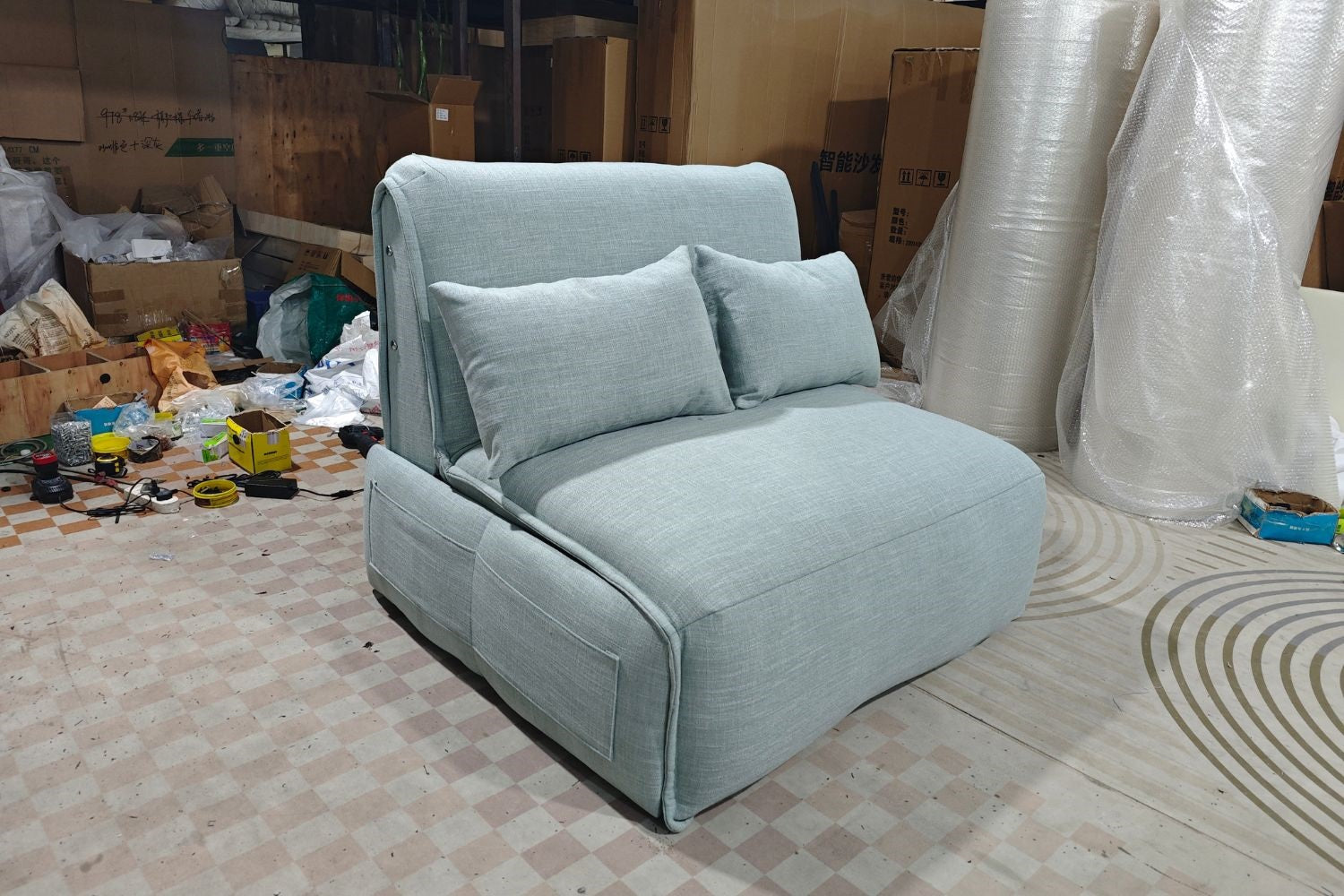 Chronos 110cm Blue (Toby 70) Electric Sofa Bed HY Lee | Nov 24