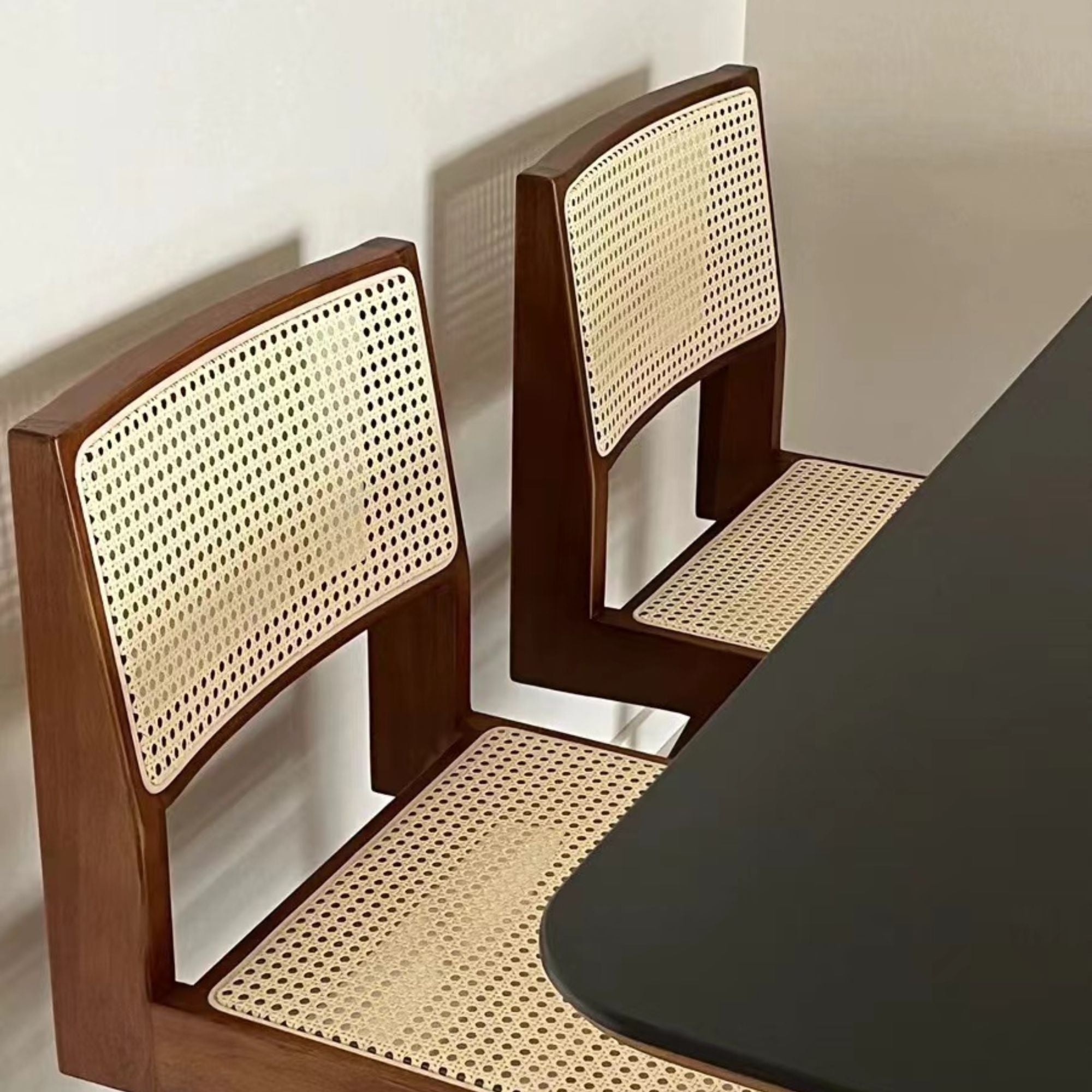 Tara poplar wood chair close up shot