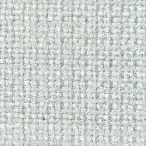 Fabric swatch for Reda 01, white colour