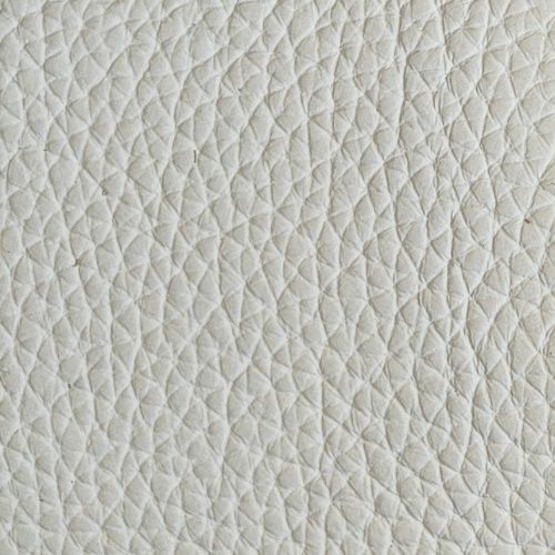 Leather swatch for Remy 571, white colour