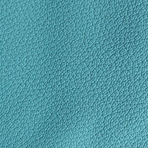 Leather swatch for Run 09, blue colour