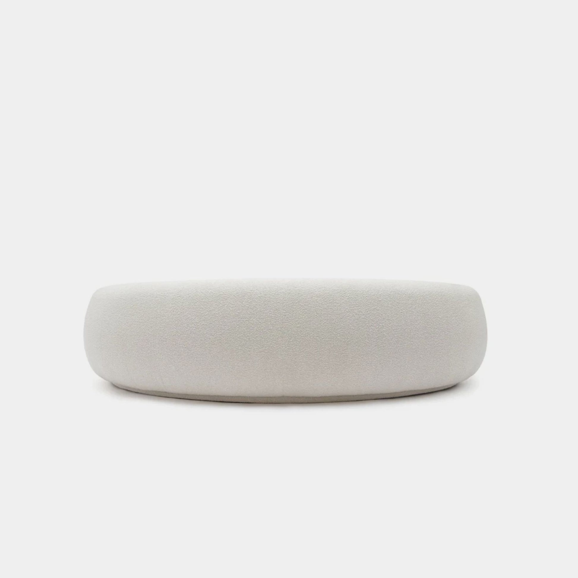 Cashew fabric sofa white