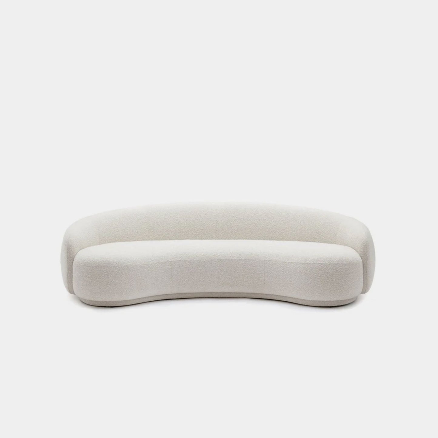 Cashew fabric sofa white