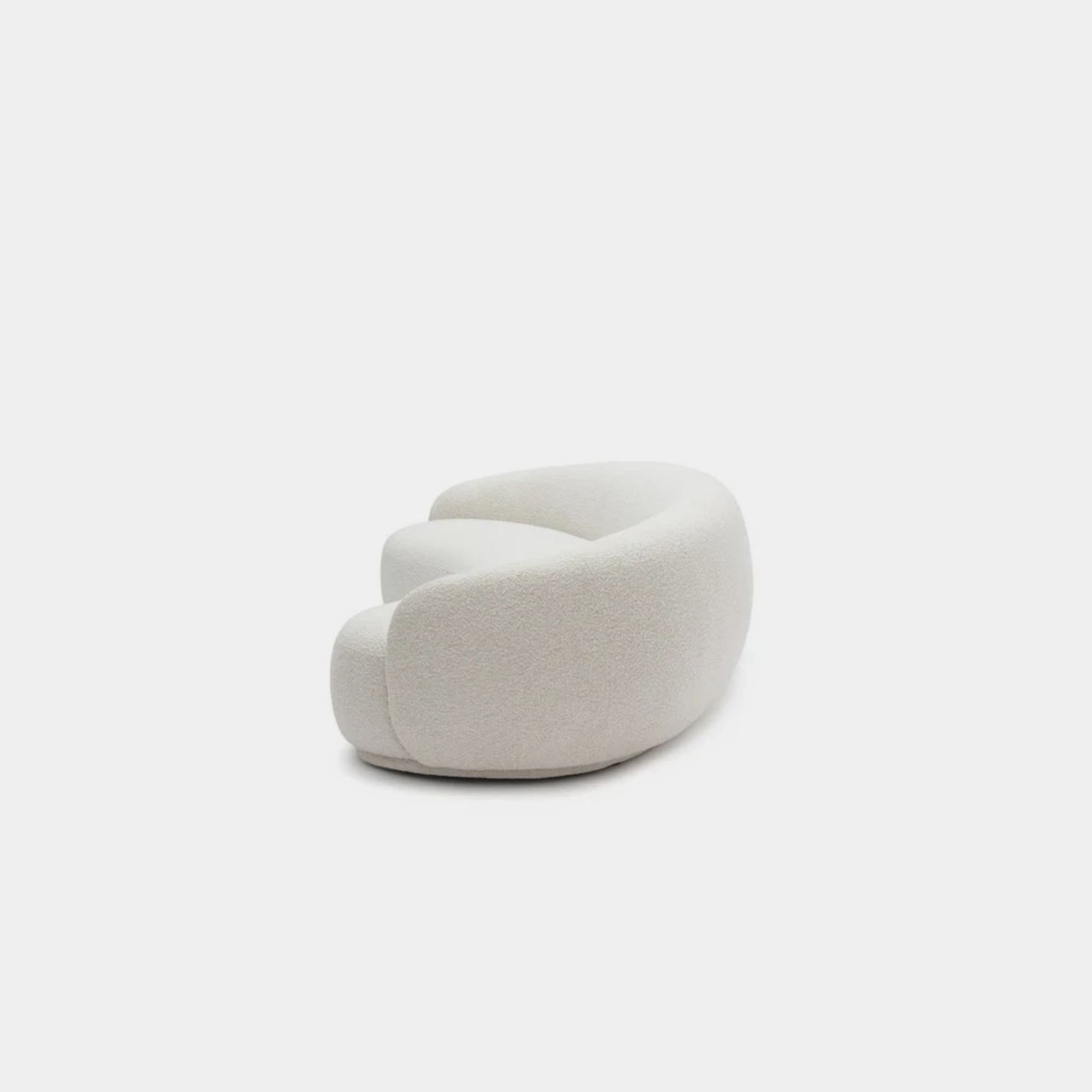 Cashew fabric sofa white