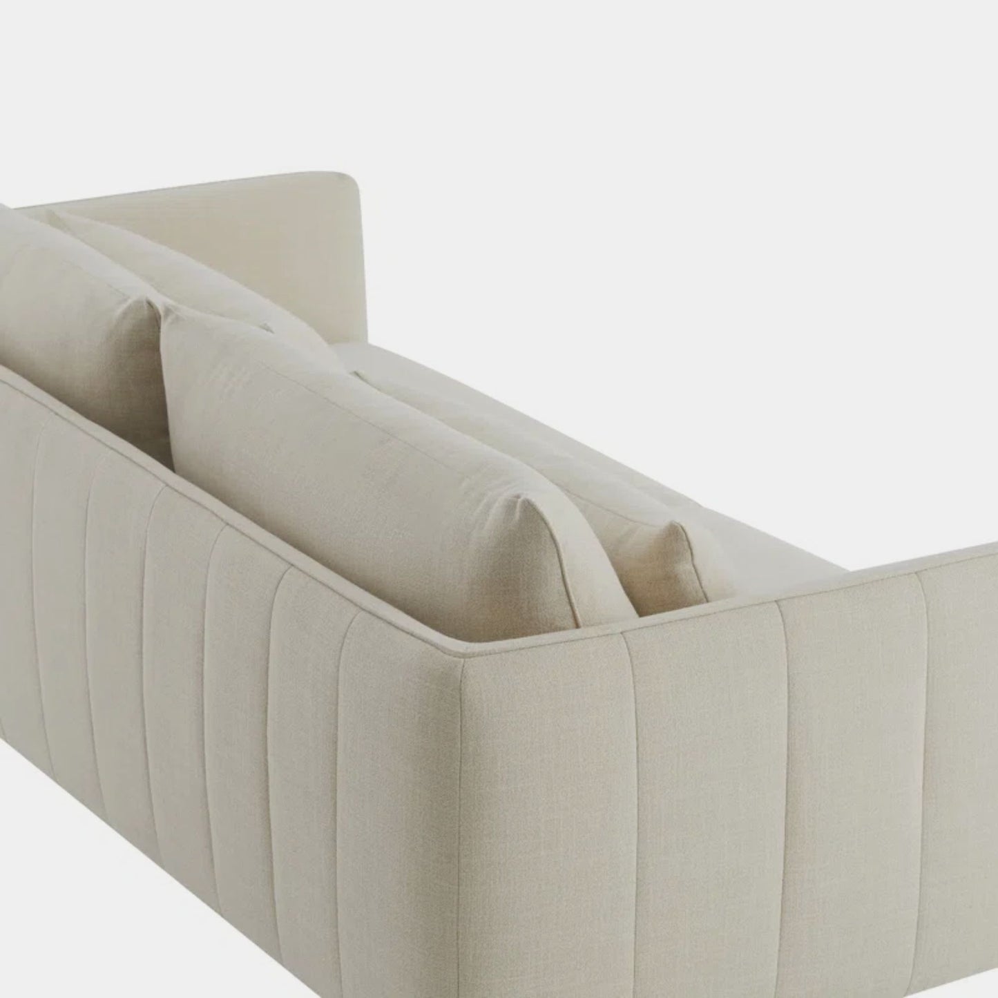 Casper fabric sofa beige