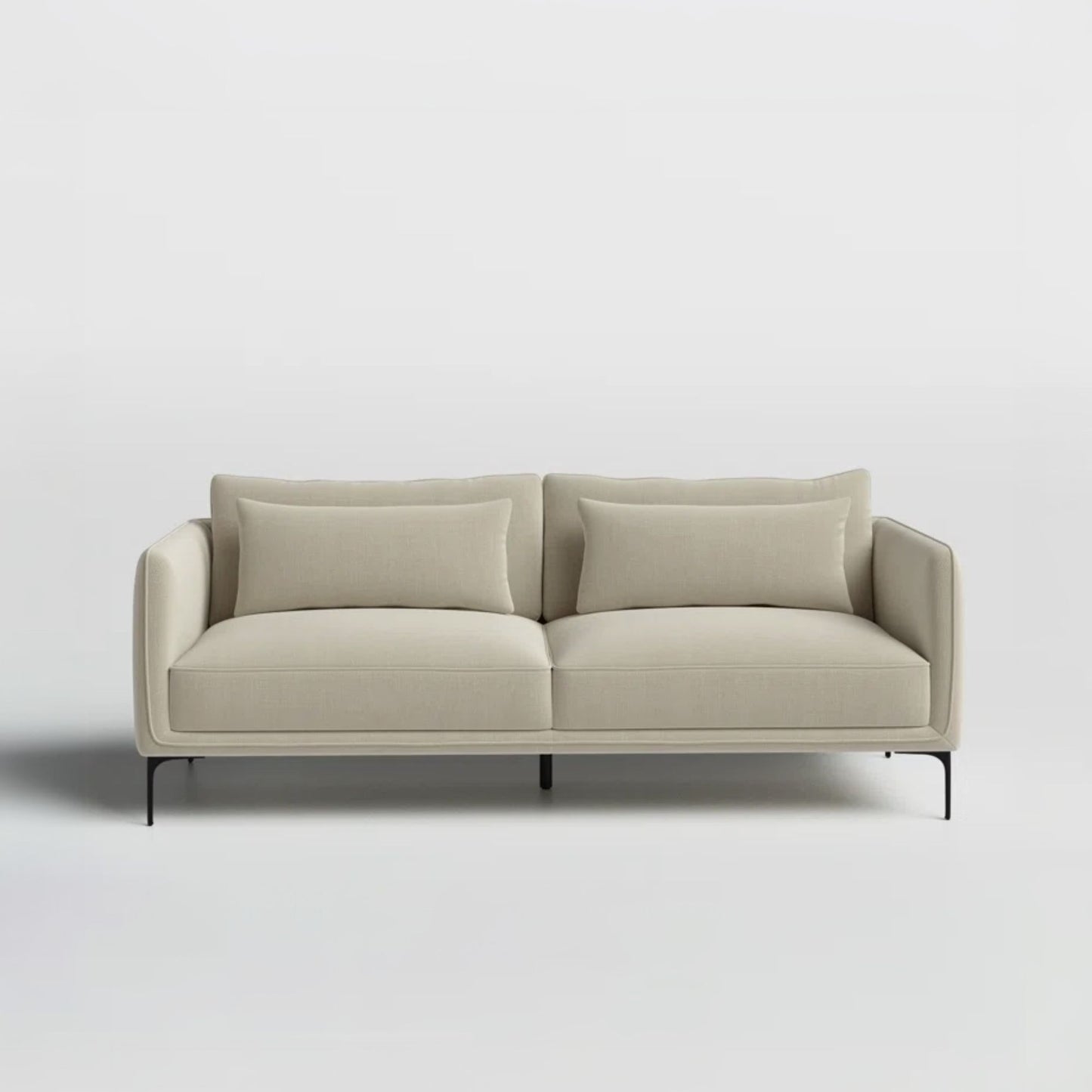 Casper fabric sofa beige