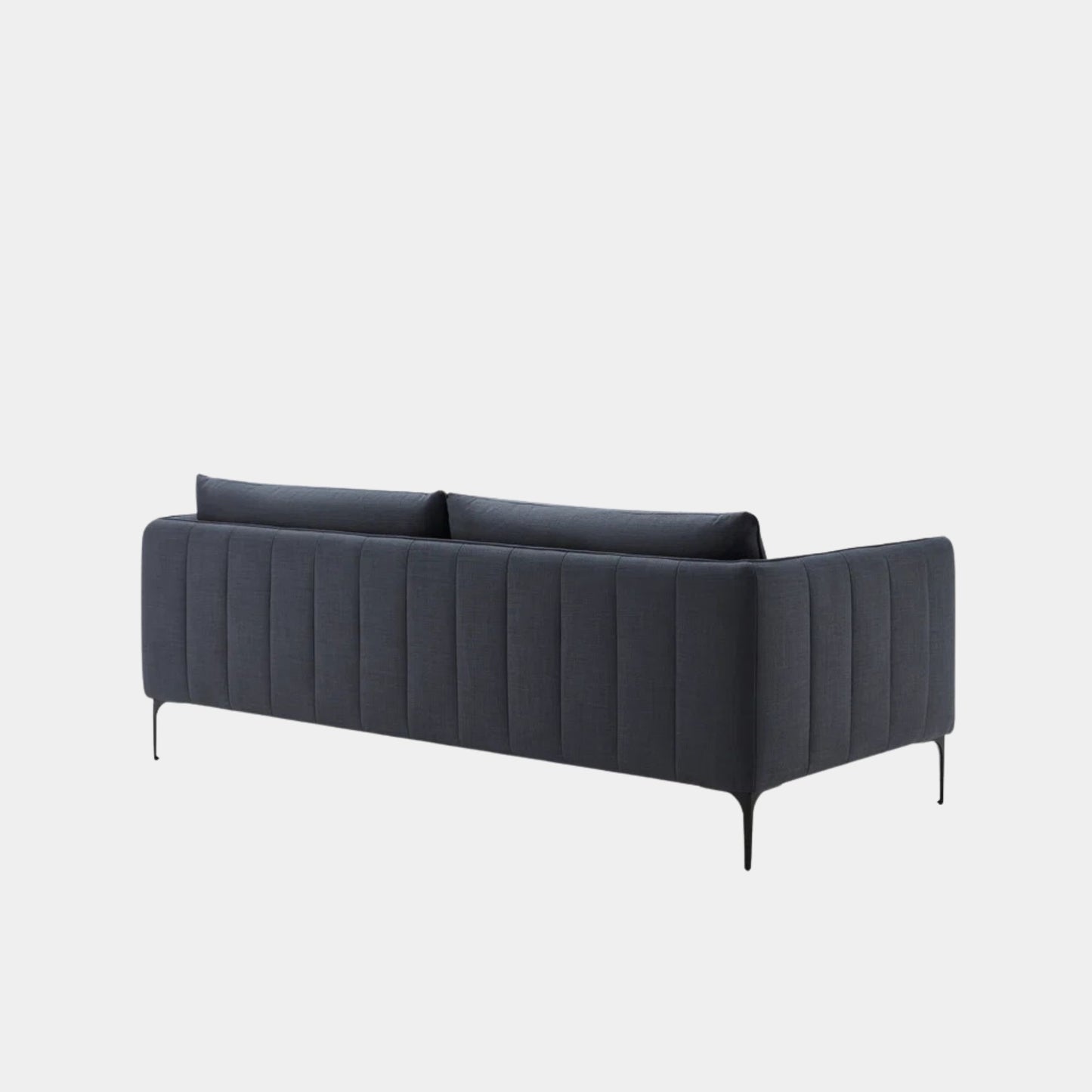 Casper fabric sofa black