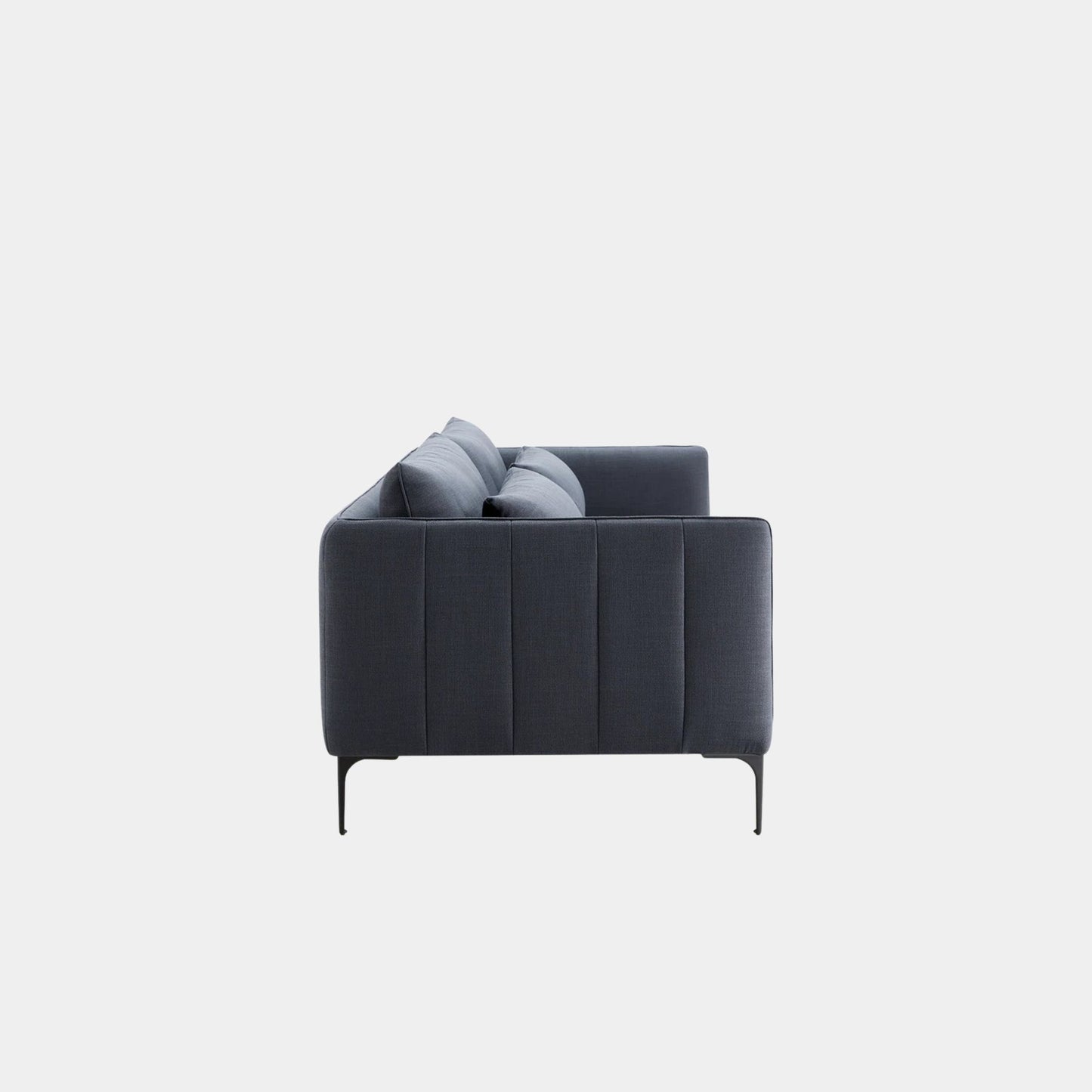 Casper fabric sofa black