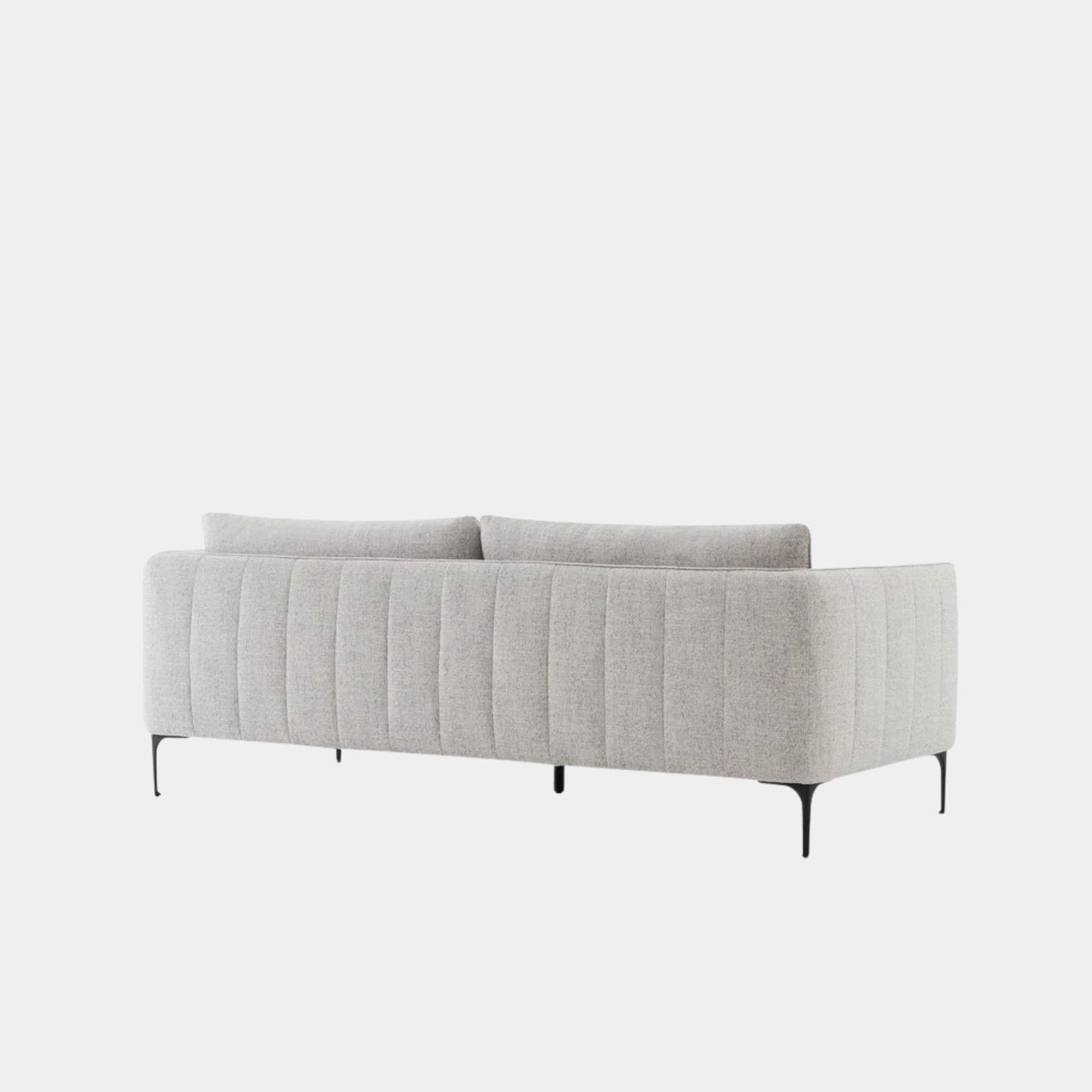 Casper fabric sofa light grey
