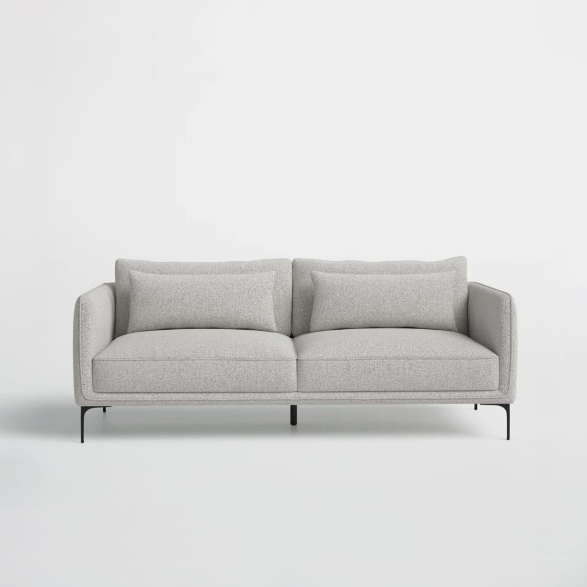 Casper fabric sofa light grey