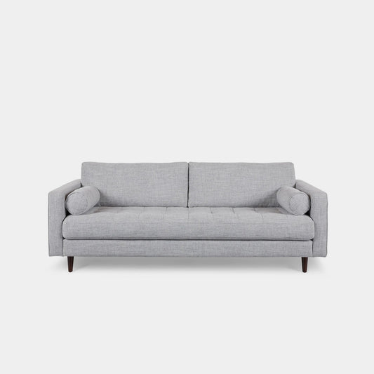 Castle fabric sofa grey