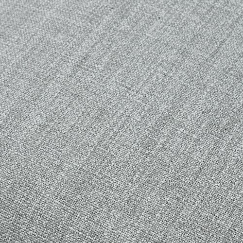 Cedar fabric armless sofa swatch close up view