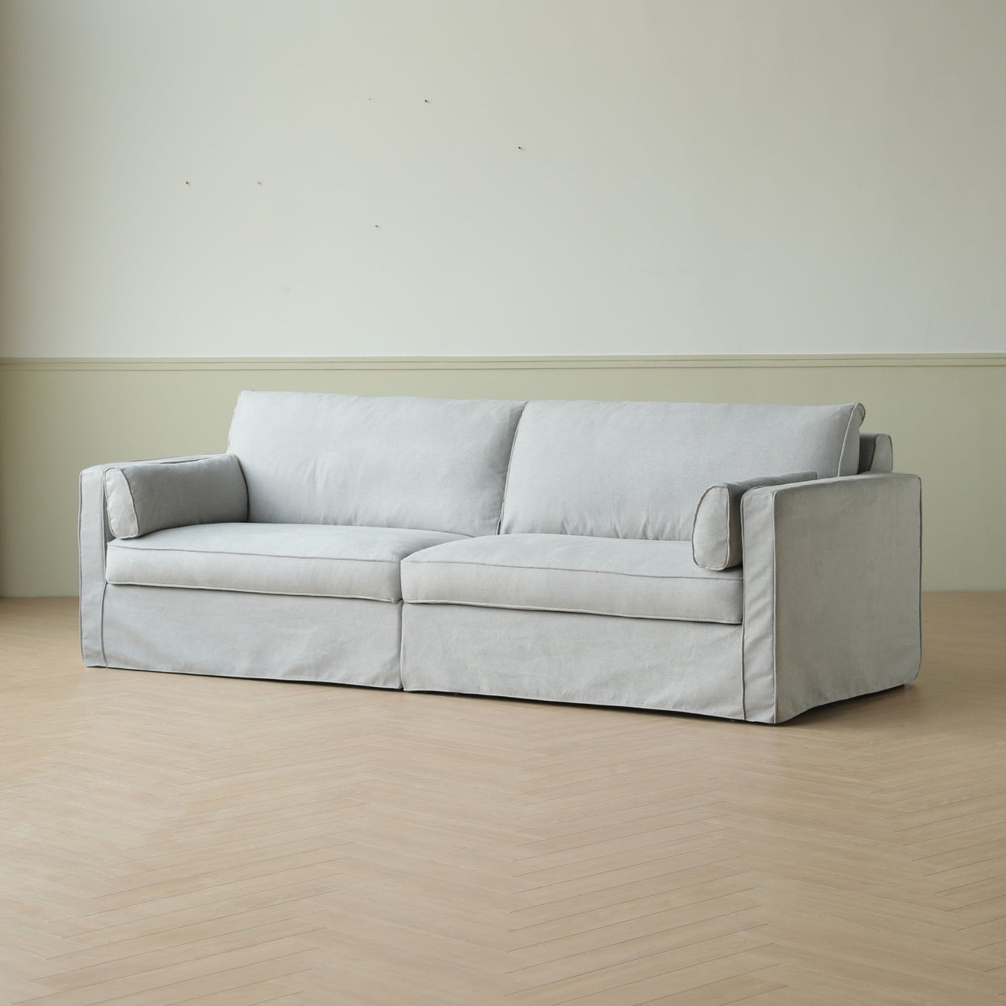 Celeste fabric sofa grey