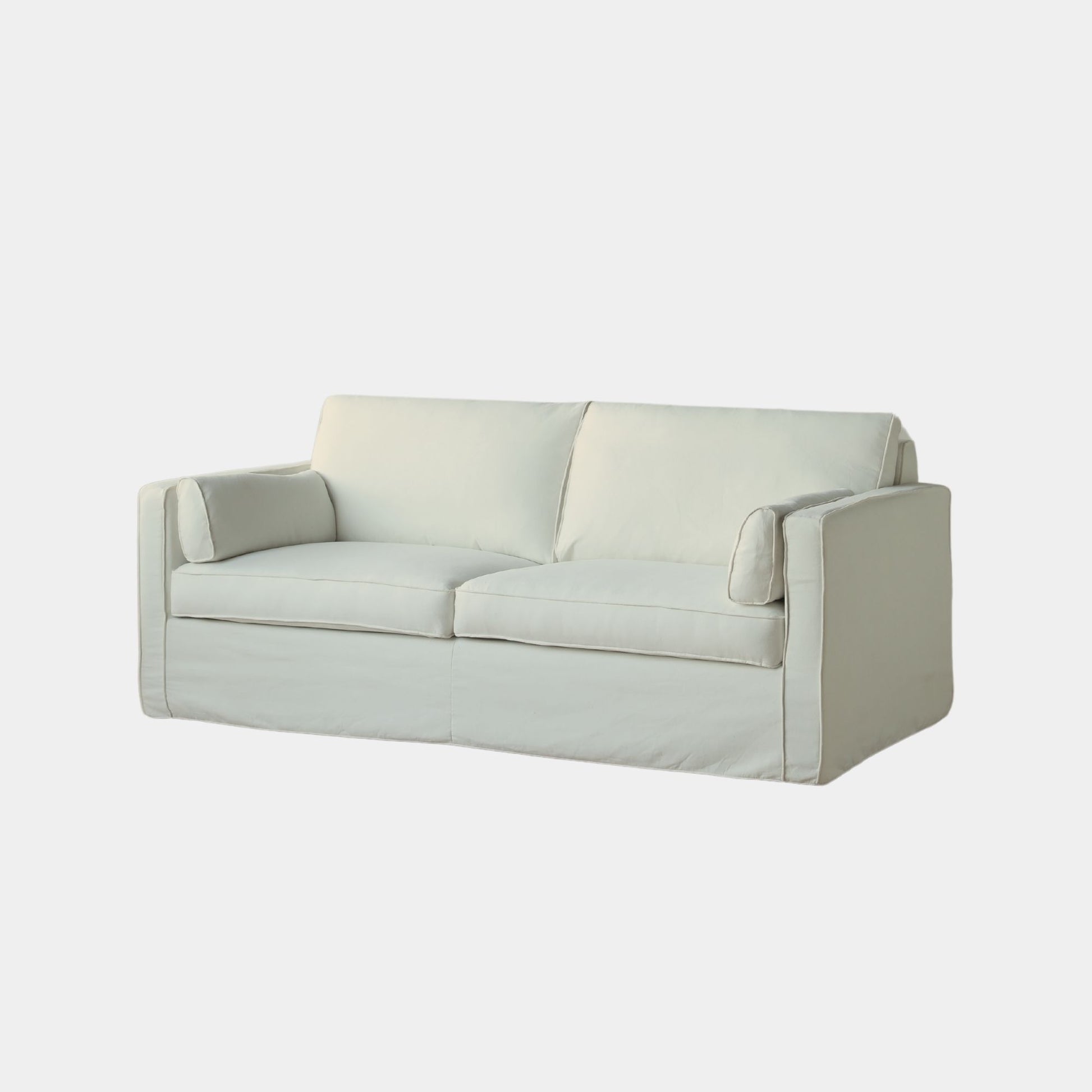 Celeste fabric sofa white