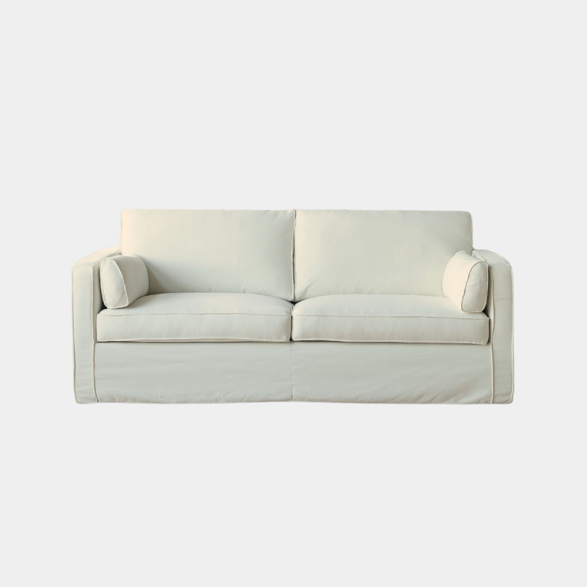 Celeste fabric sofa white