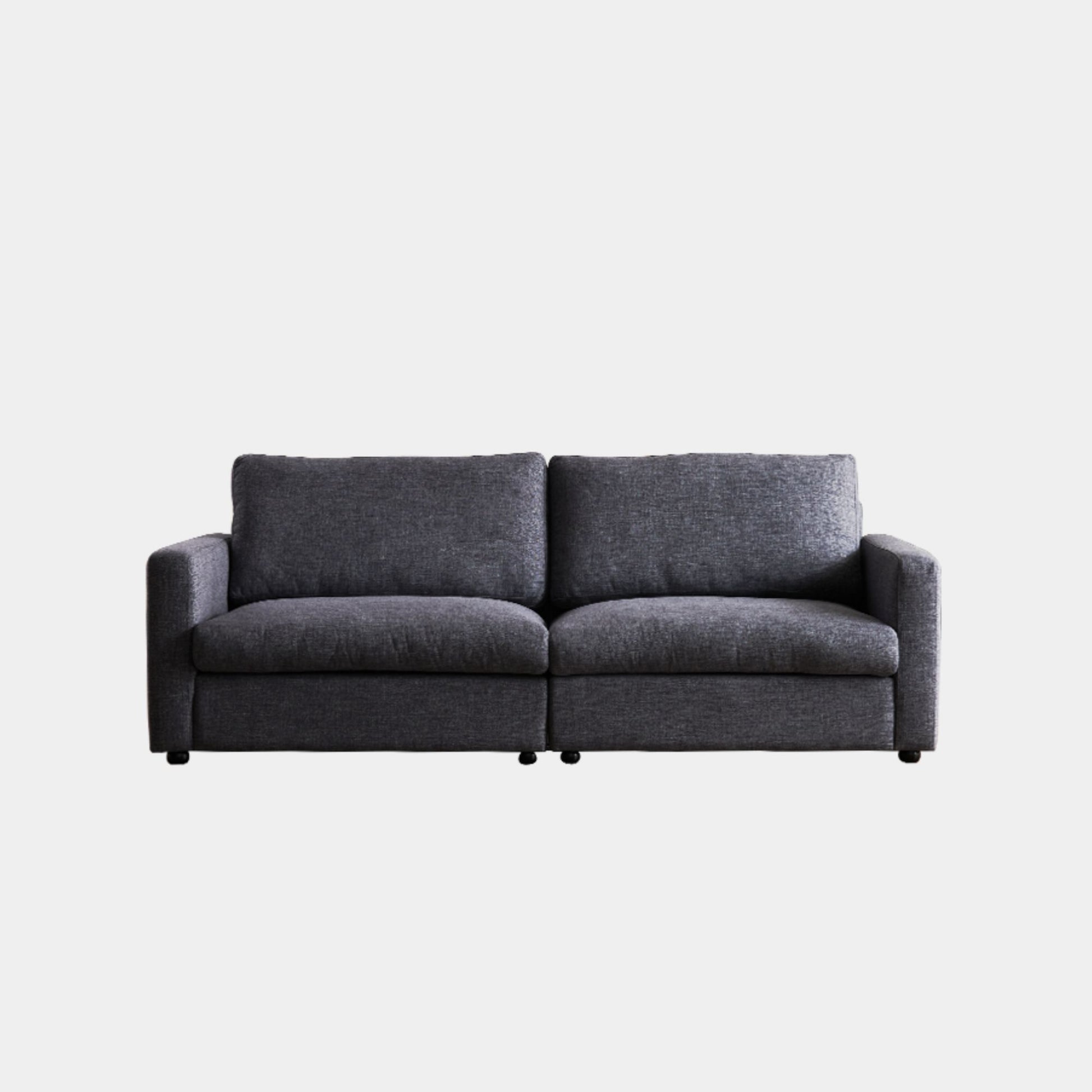 Chalet grey fabric sofa
