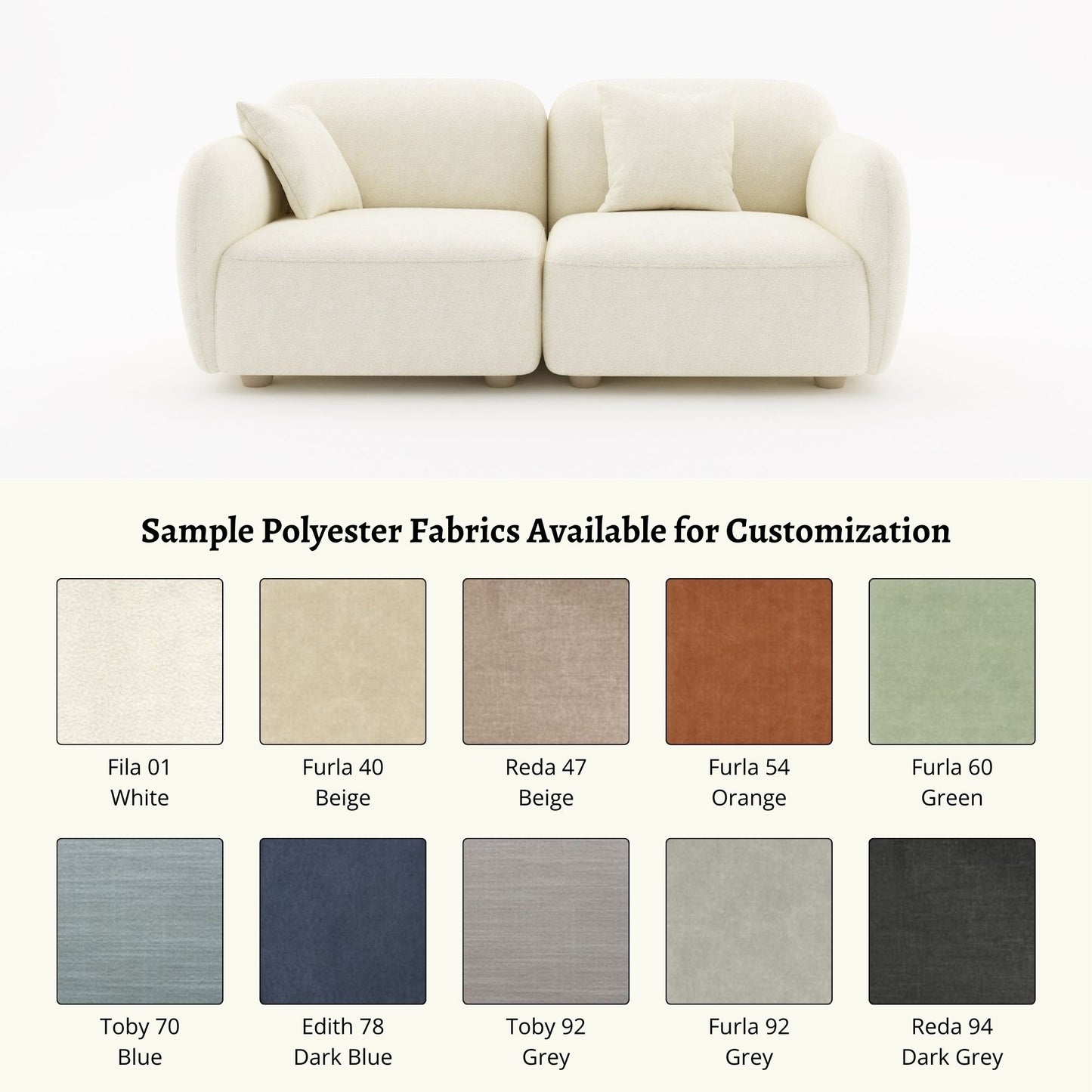 Charmy blended polyester fabric customization (Other)