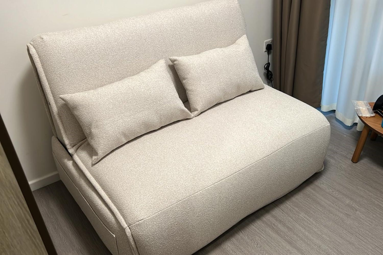 Chronos 130cm Beige (Fila 40) Electric Sofa Bed Uda Thith | Jan 25