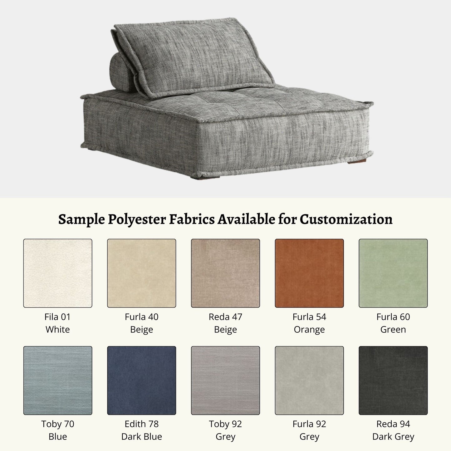 Chunk fabric chair customization (Other)