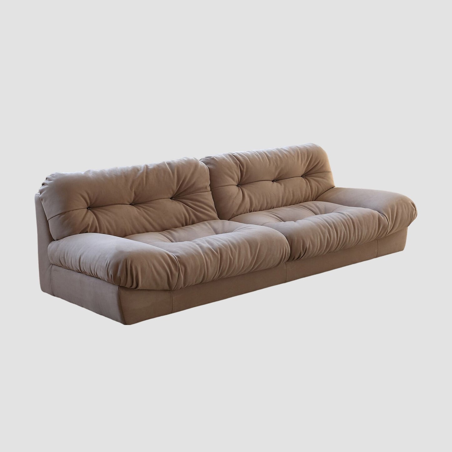 Clora fabric sofa beige