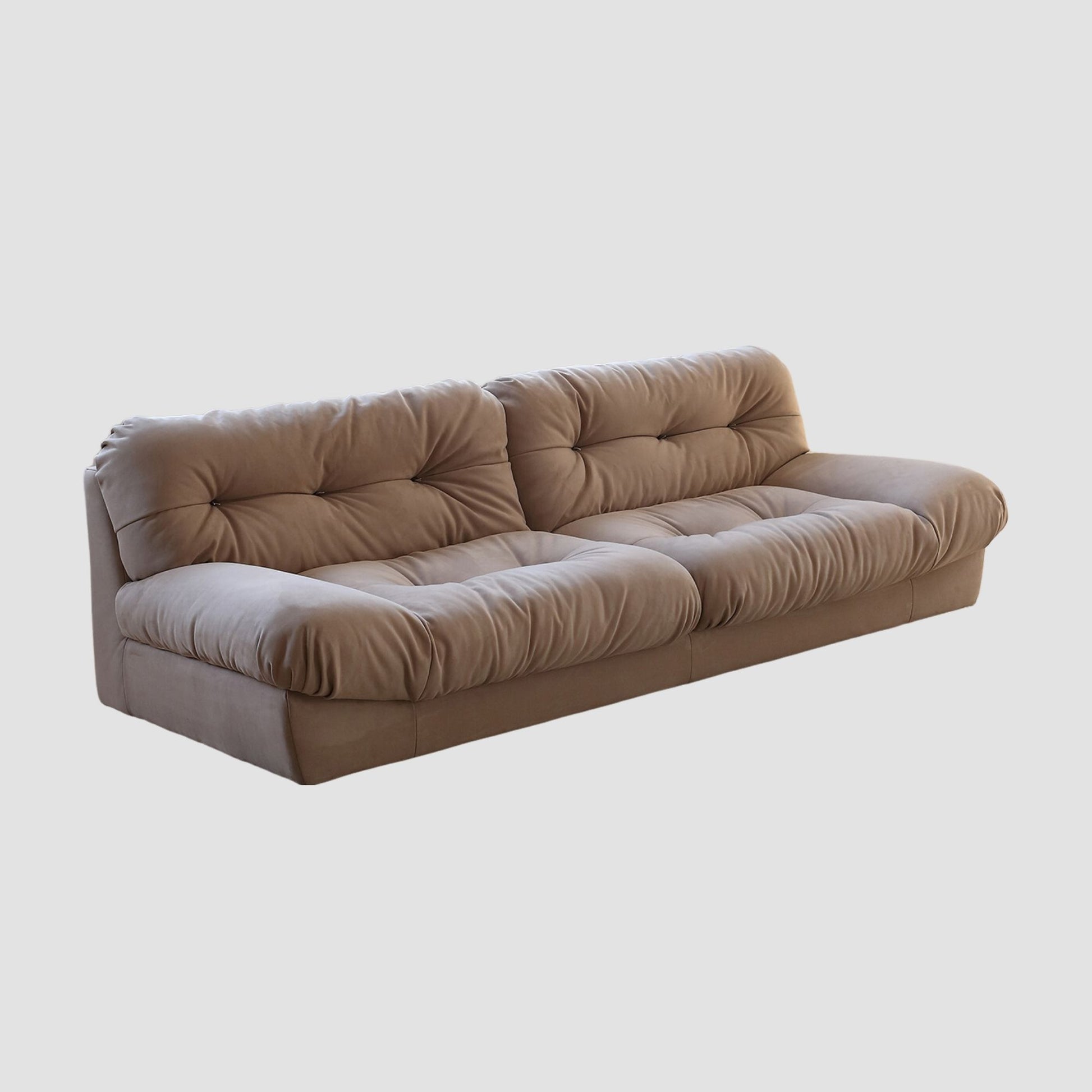Clora fabric sofa beige