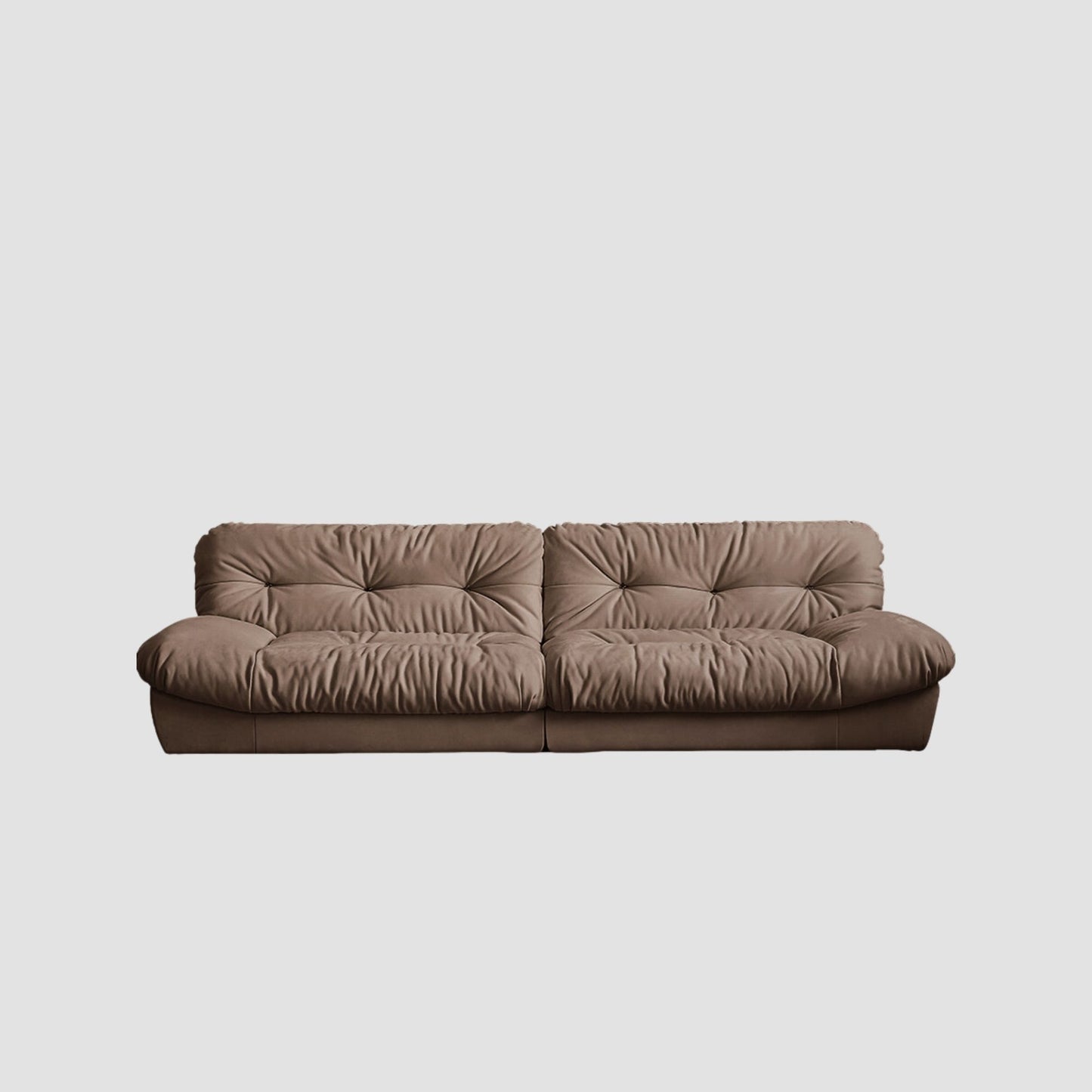 Clora fabric sofa beige
