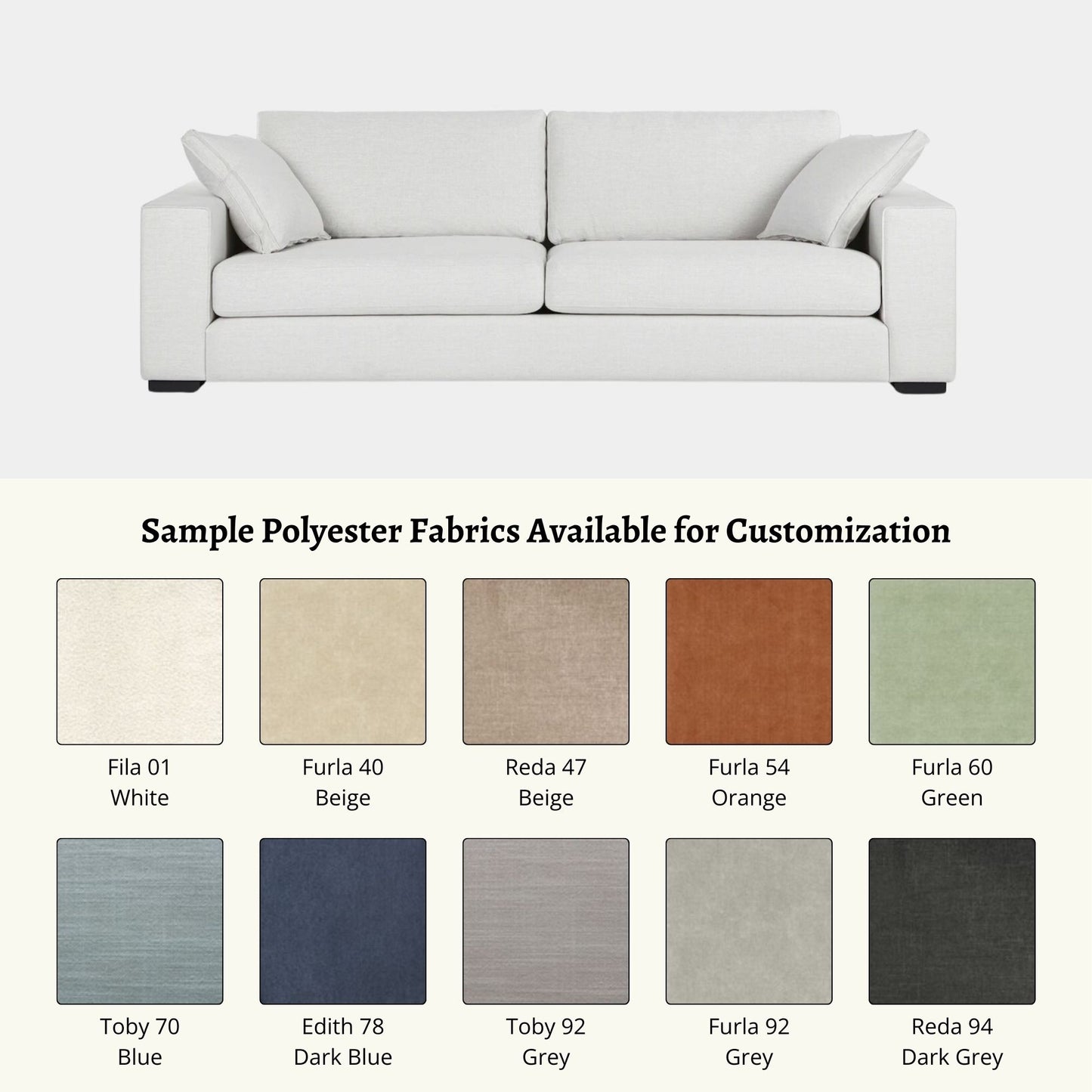 Coastal blended polyester fabric customization (Other)