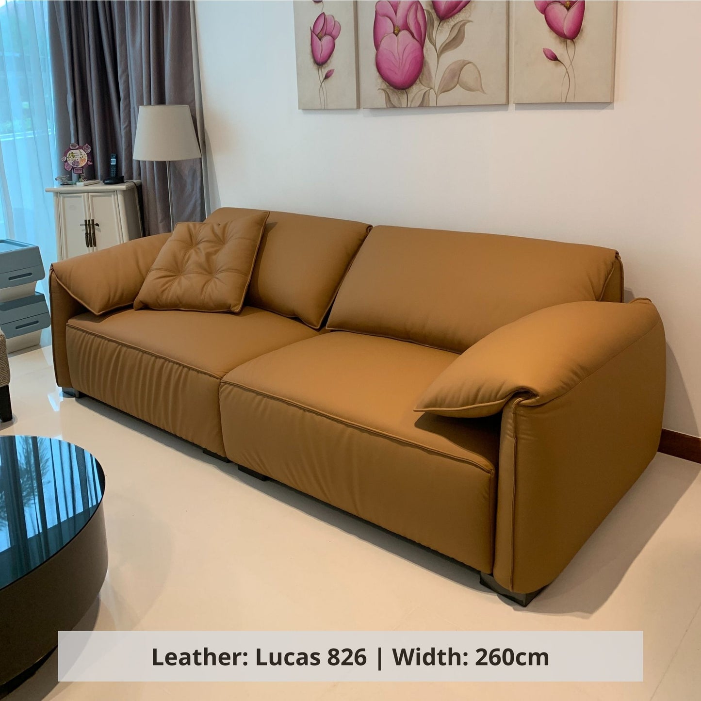 Comfy top grain leather customization (Other)