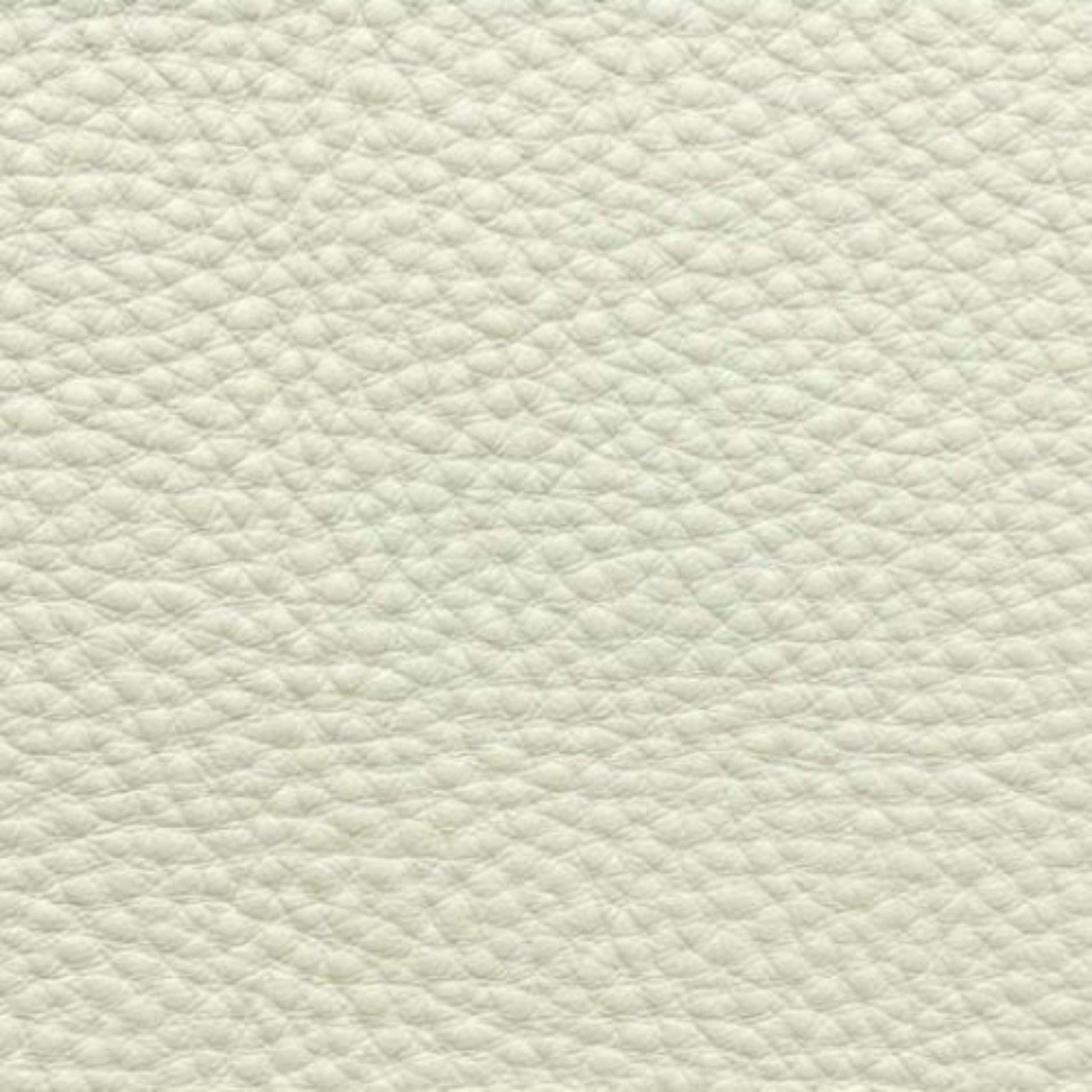 Comfy white top grain full leather sofa