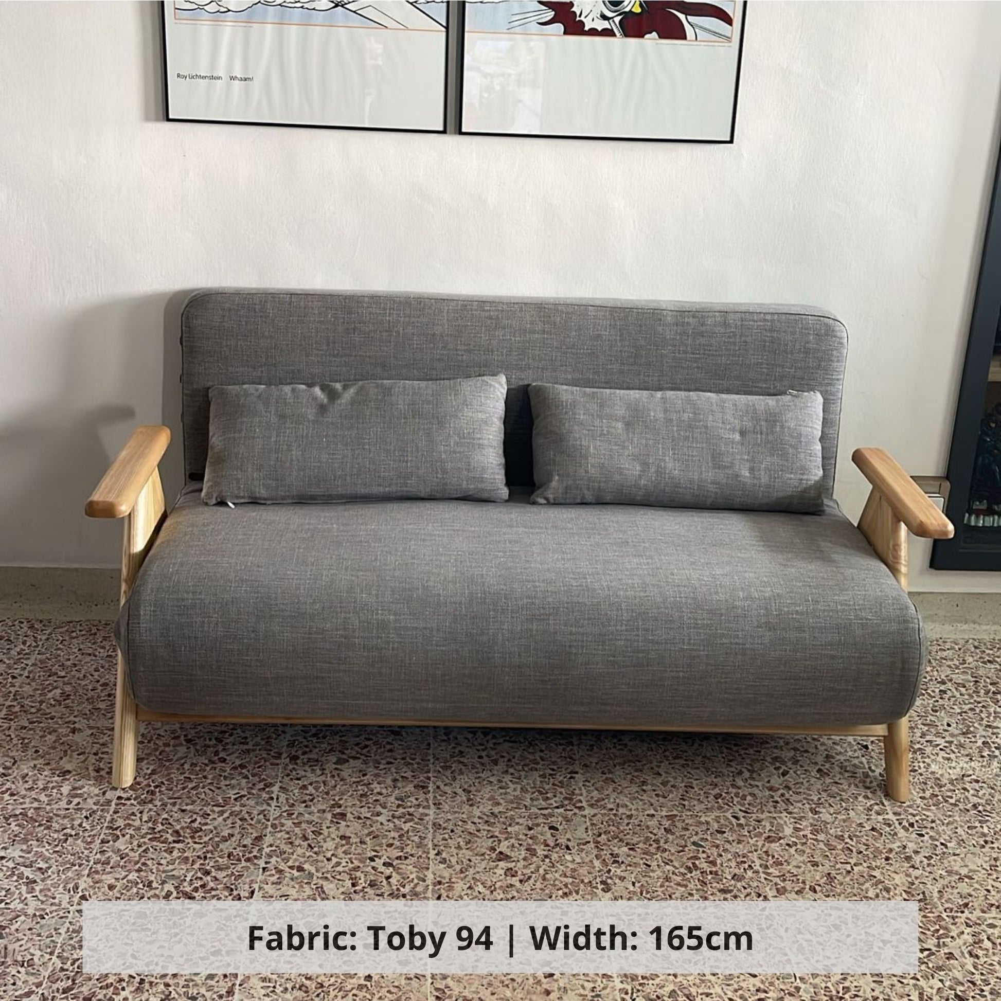 Corona sofa bed blended polyester fabric customization (Other)