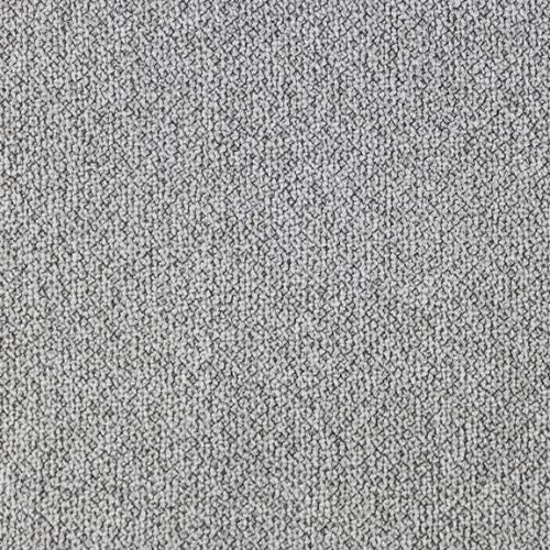 Crescent fabric l shape sectional sofa swatch close up view
