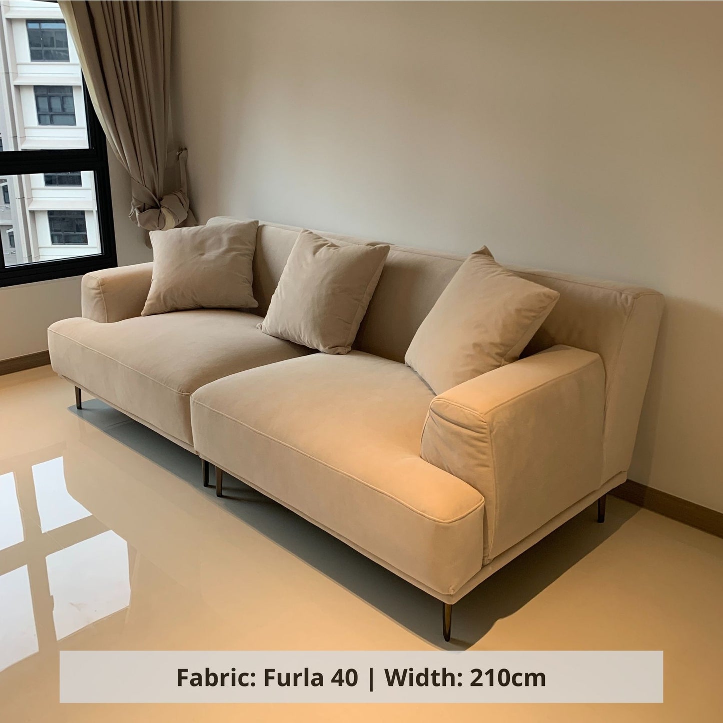 Crystal blended polyester fabric customization (Other)