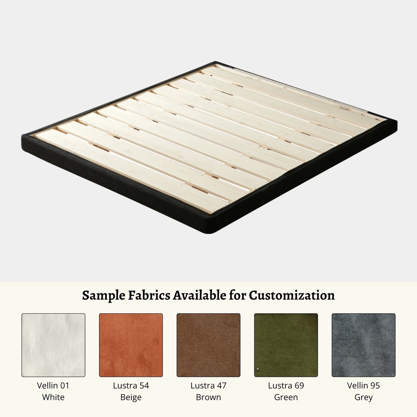 Crystal fabric bed frame fabric colour customization samples (Other)