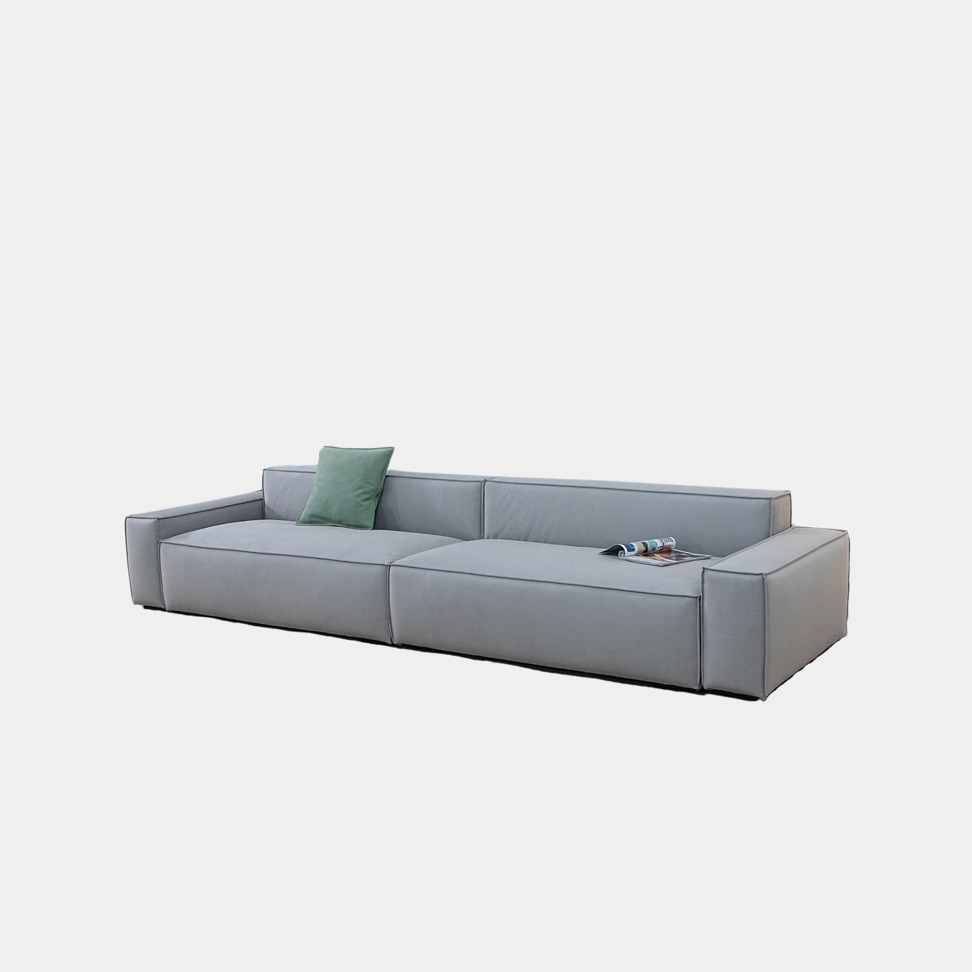 Cubix fabric sofa grey