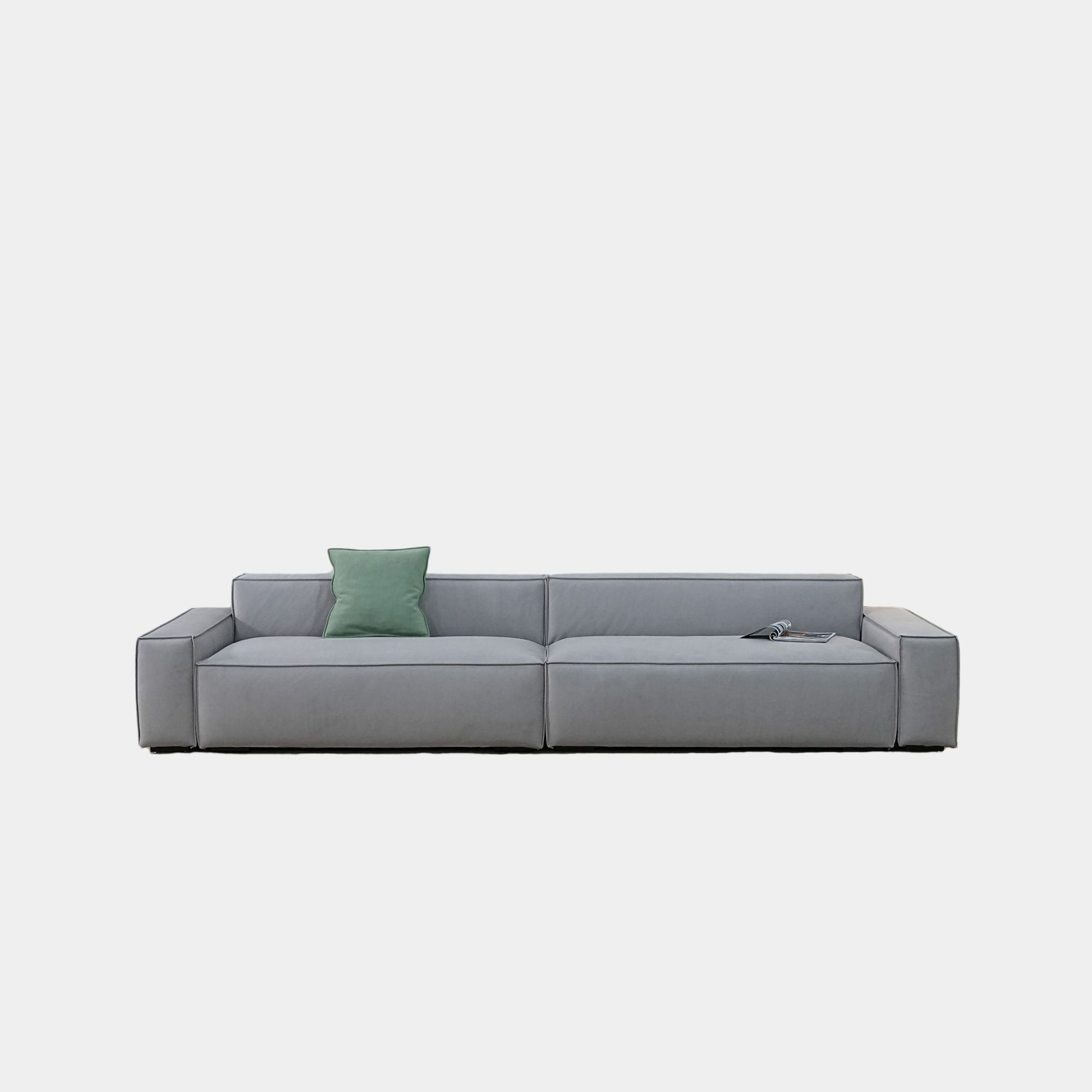 Cubix fabric sofa grey