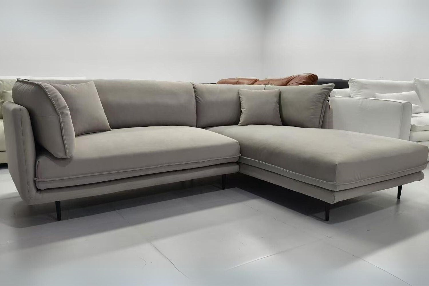 Cuddle 240cm Grey Fabric Sectional Sofa Nur Melisa Bin Rafee | Aug 24