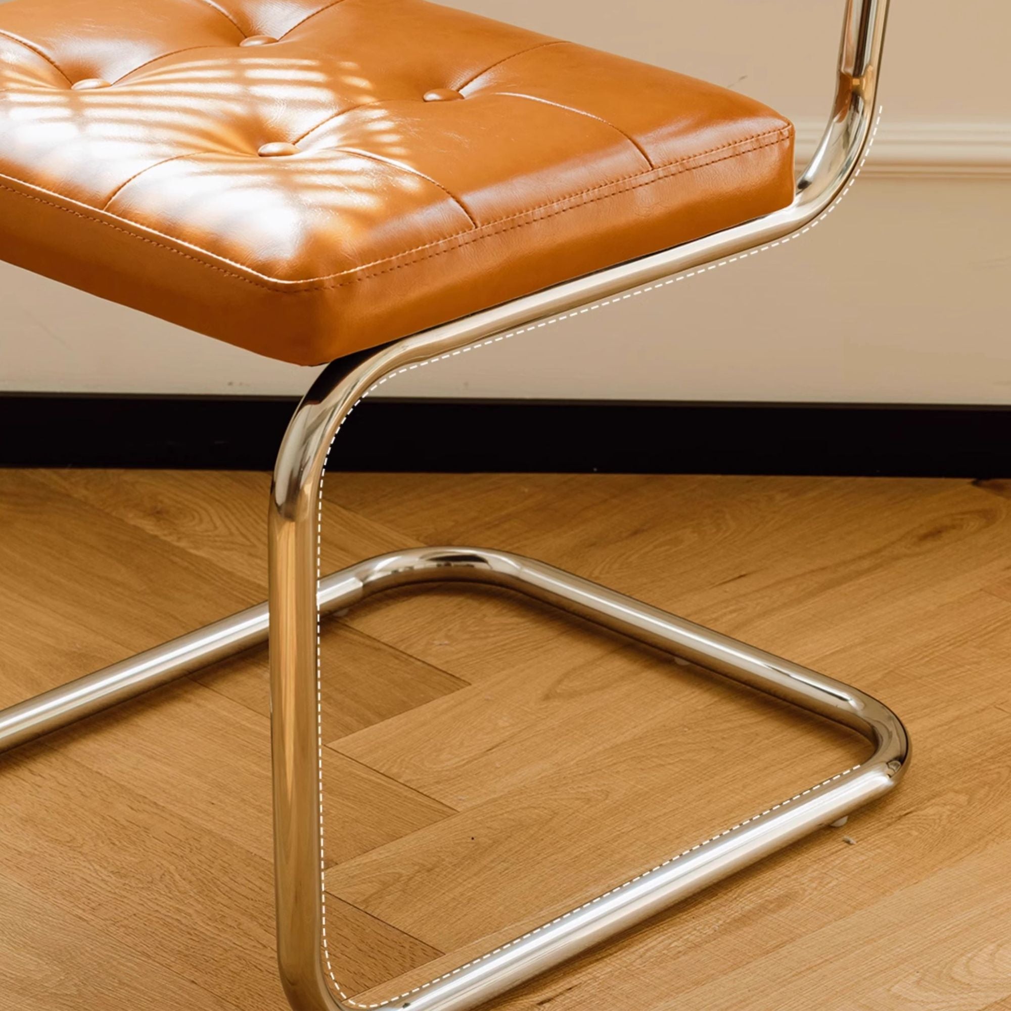 Stainless steel leg focus