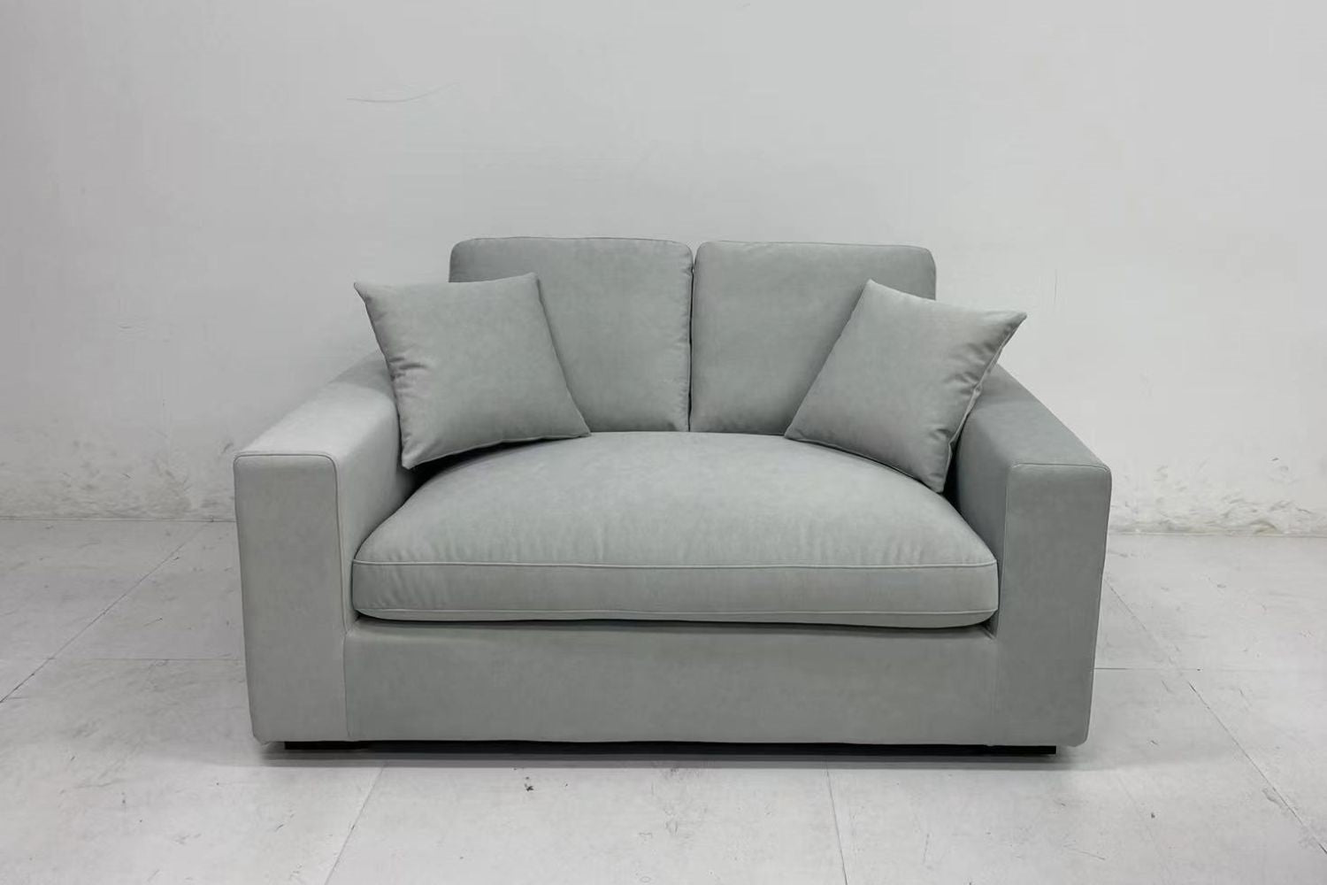 Coastal 150cm Grey Fabric Sofa Mei Ting | Dec 24