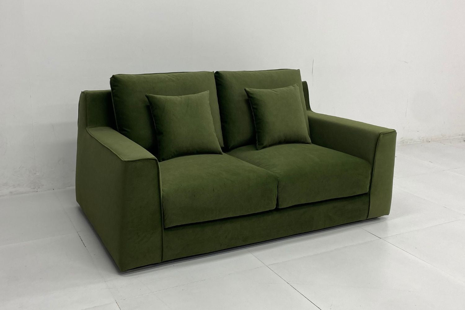 Comfort 180cm Green Fabric Sofa Paul Lim | Jul 25