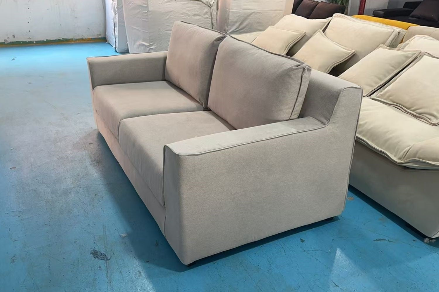Comfort 200cm Grey Fabric Sofa Guo Zilin | Jan 25