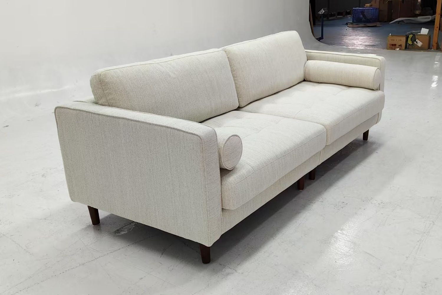 Castle 220cm Light Grey Fabric Sofa Anifa Jilani | Feb 25