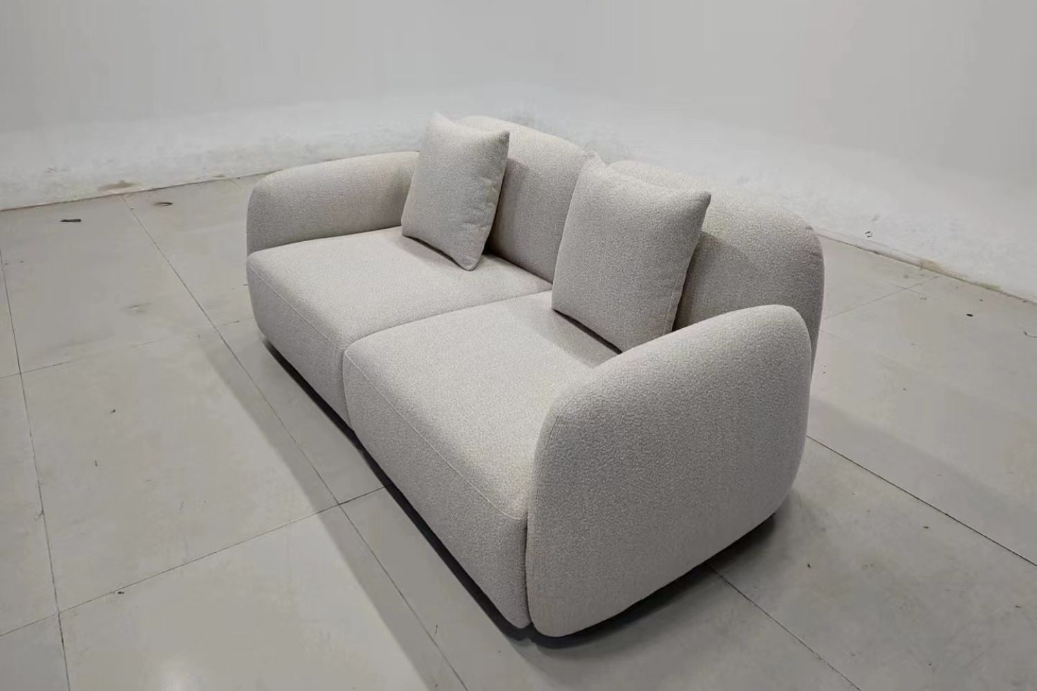 Charmy 192cm Beige (Fila-40) Fabric Sofa Ellie | Dec 23