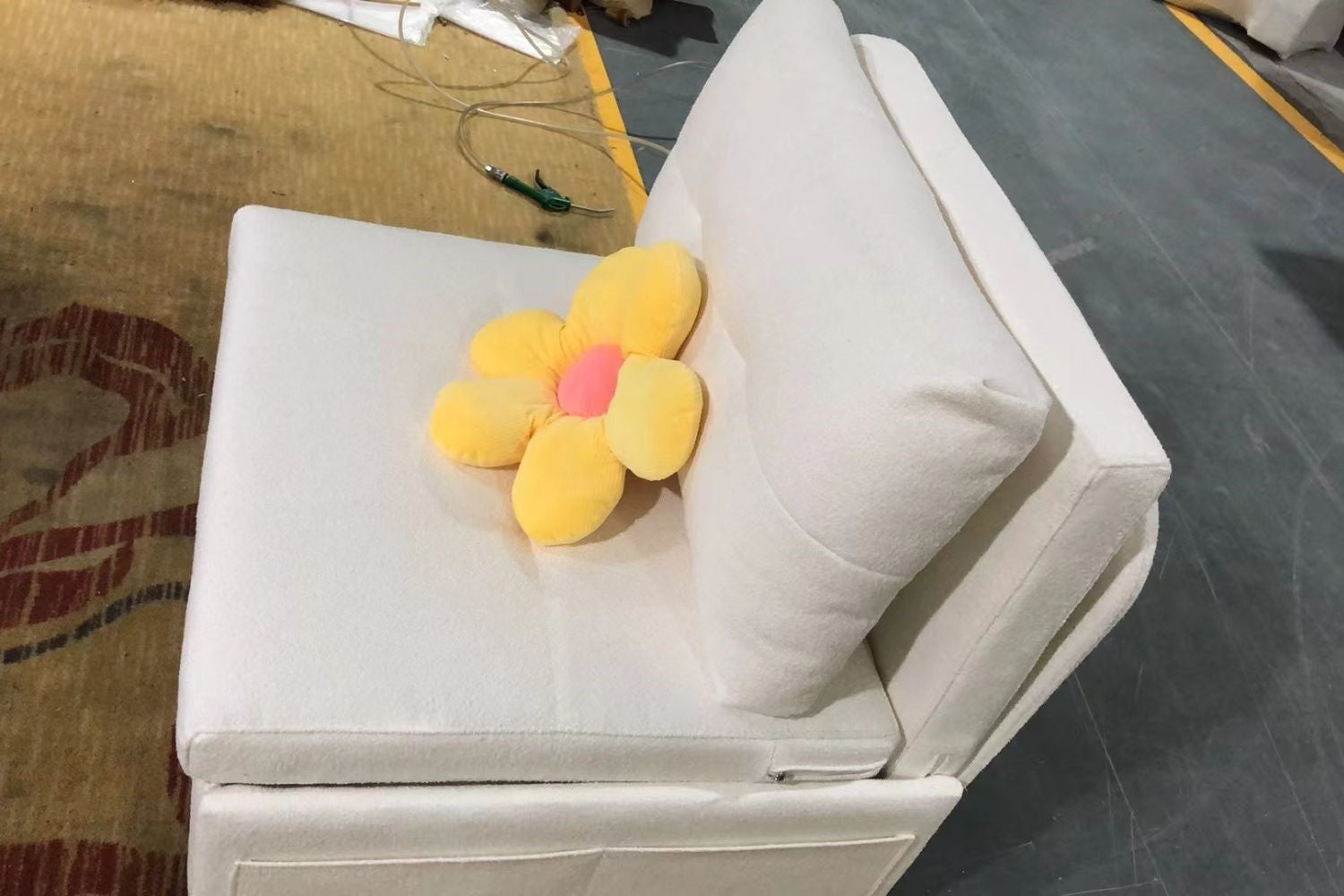 Ciabatta 86cm White (Fila-01) Fabric Sofa Bed Cheryl Lee | Oct 24